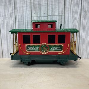 CABOOSE CAR eztec G SCALE gauge train North Pole Express Christmas